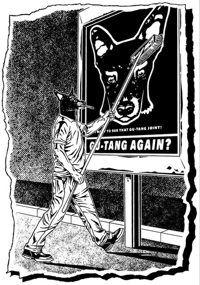 Plakat autorstwa Gu-Tang-Clan