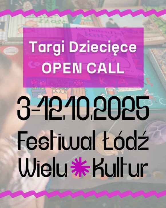 Grafika z tekstem informującym o open callu