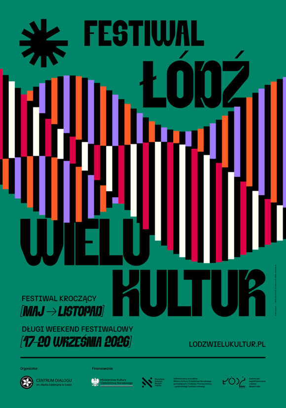 plakat graficzno-tekstowy Festiwalu