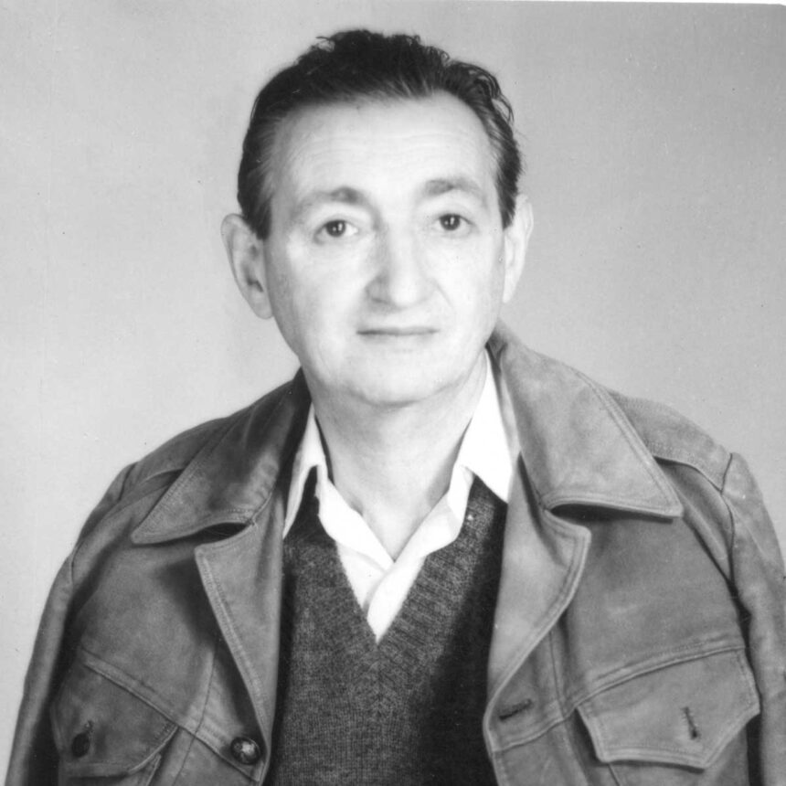 czarno-białe zdjęcie mężczyzny Marka Edelmana